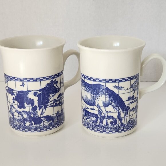 Cow & Horse Churchill Mugs - Picture 1 of 1